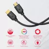 UNITEK C11079BK-15M HDMI-Kabel HDMI Typ A (Standard) Schwarz