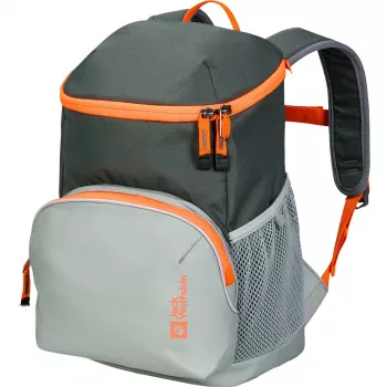 Jack Wolfskin Erlebnis Pack Rucksack - Grün/Orange, 11 l