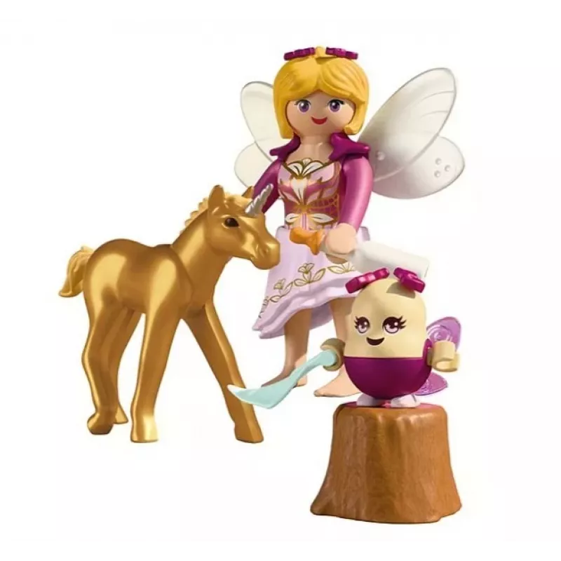 71844 Magic Unicorns: Goldenes Einhornfohlen mit Fee