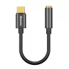 Kabeladapter Baseus CATL54-01 Typ-C auf 3,5 mm, Schwarz
