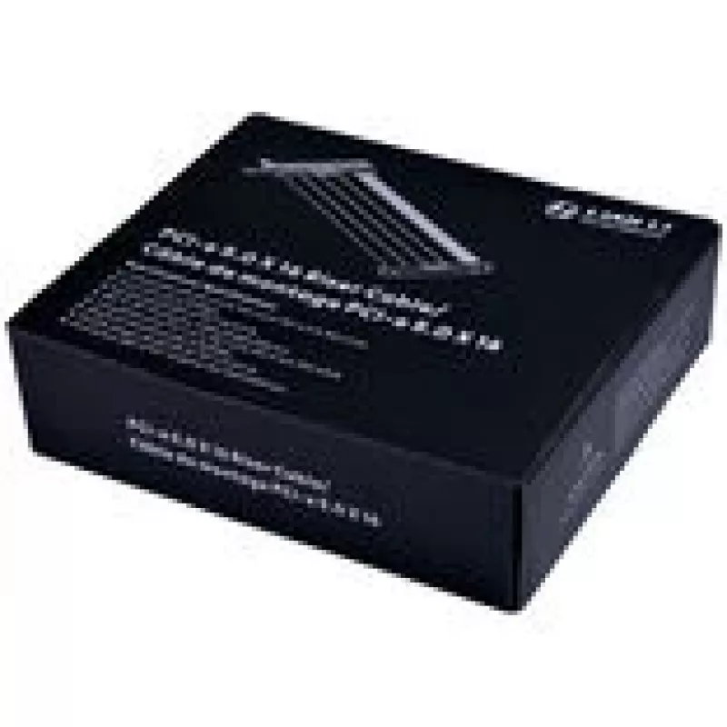 Lian Li PW-PCI-520X Flachbandkabel PCI-E x16 auf PCI x16 Schwarz 0,2m