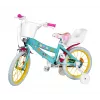 Kinderfahrrad Toimsa TOI1698 16 Zoll mit Peppa Pig-Grafiken, geeignet für Alter 3–6