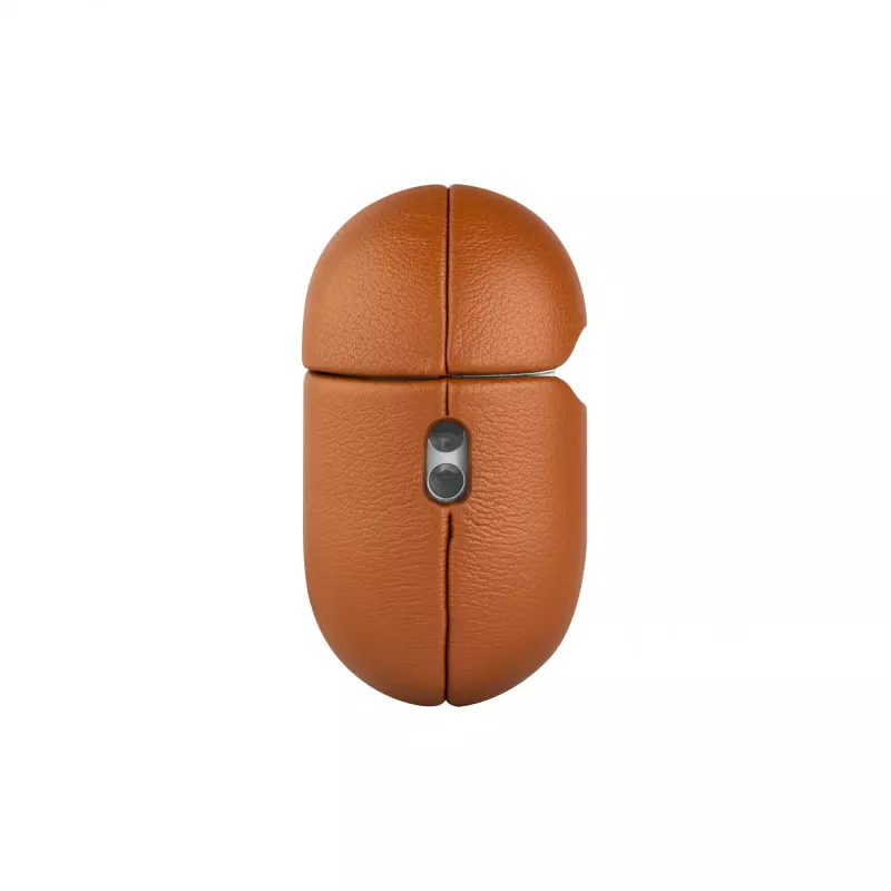 Fixed | Earbuds Case mit MagSafe-Unterstützung | Apple AirPods Pro 2/Pro 2 (USB-C) | Braun | Leder