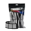CableMod PRO ModMesh 12VHPWR Kabelverlängerungsset von CableMod – Schwarz/Weiß, PCIe 12VHPWR 16‑Pin Verlängerungsset