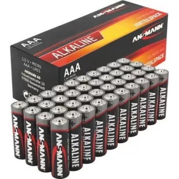 Ansmann Batterie AA Rot 40er – Mignon – Batterie – Mignon (AA)