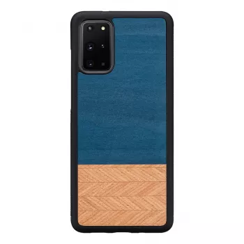 Handyhülle Man and Wood Galaxy S20+ Denim Schwarz — Schutzhülle für Samsung Galaxy S20+