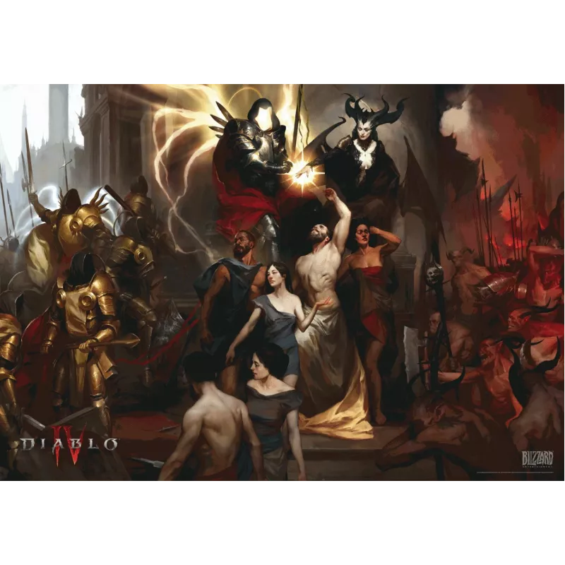 Puzzle Good Loot Gaming - Diablo IV: Geburt der Nephalem 1000 Stk.