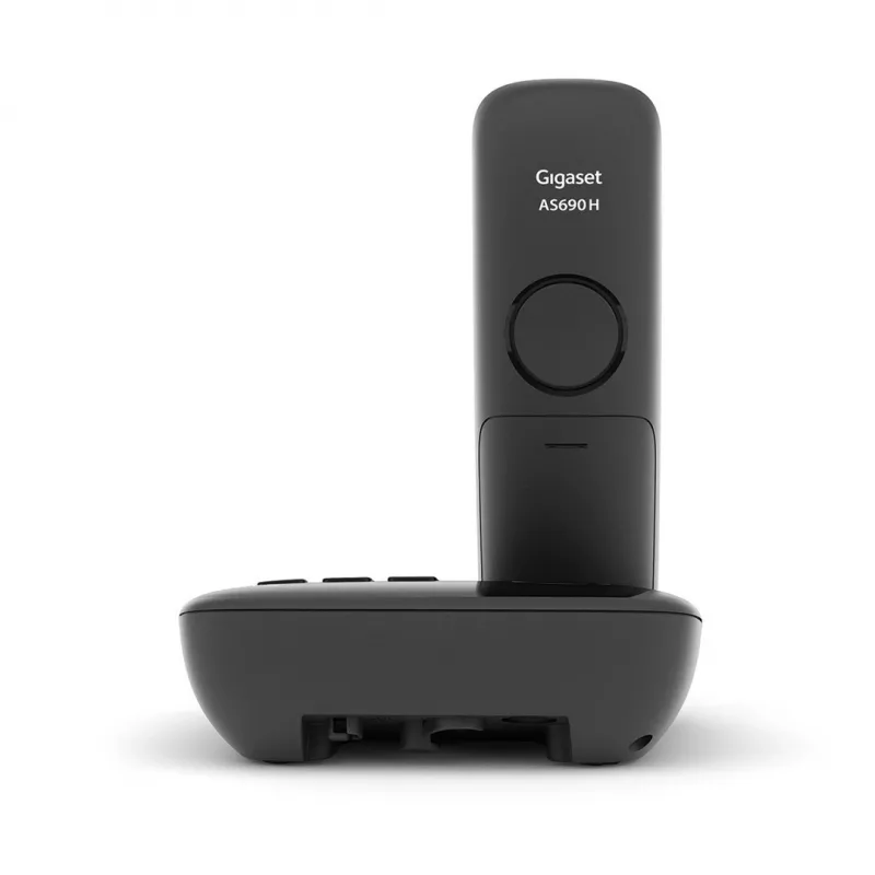 Gigaset AS690A Analog-/DECT-Telefon Anrufer-ID Schwarz