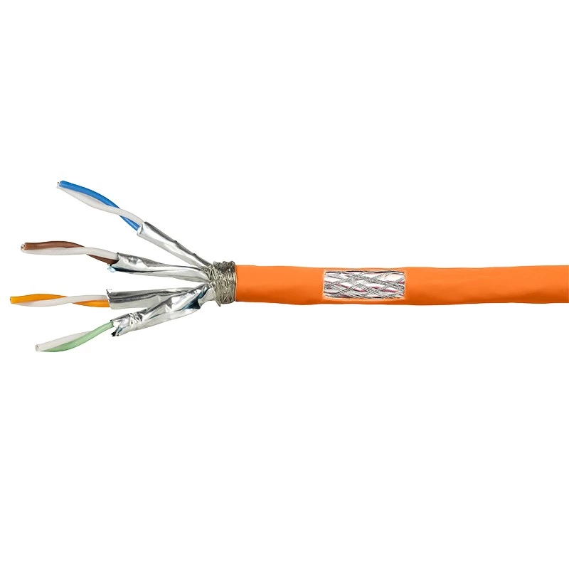 Netzwerkkabel LogiLink CPV0060 RJ45 Cat7 100 m Orange