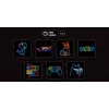 Neonlicht MANTA Manta SNL66WH French Bulldog White — dekoratives LED-Neonschild in Form eines Französischen Bulldoggen