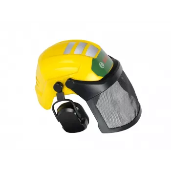 KLEIN Holzfällerhelm mit Visier Modell 8199 — Kinder-Rollenspiel-Schutzhelm