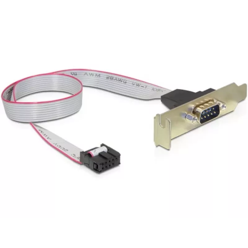 Serielles Kabel DeLOCK 89300 0,4 m DB9 Grau