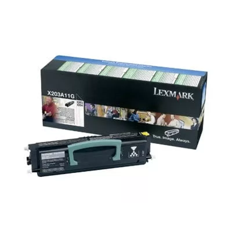 Lexmark Toner X203A11G - Schwarz - Kapazität: 2.500 Seiten (X203A11G)