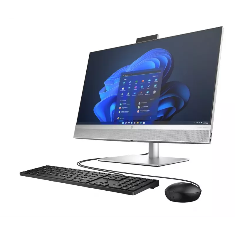 All-in-One PC HP EliteOne 870 G9 — 27 Zoll FHD IPS, Intel Core i5-14500 (14 Kerne, bis zu 5,0 GHz), 16 GB DDR5 4800, 512 GB NVMe, Intel UHD 770, Wi‑Fi 6E