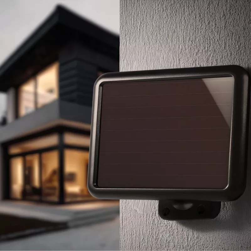 Maclean MCE442 Solar-LED-Strahler mit Bewegungsmelder Flutlicht Wandmontage-Leuchte Dämmerung IP44 6W 6000K