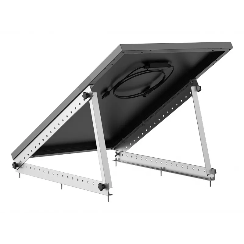 Montageset EcoFlow AA-FRAME-28IN freistehend silber