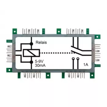 Elektrisches Relais ALLNET 118367 Grün Edelstahl Weiß 1 A
