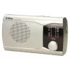 Tragbares Eltra EWA Silber Radio — AM/FM-Empfänger, batteriebetrieben
