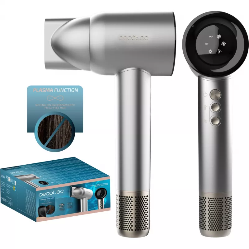 Haartrockner Cecotec IoniCare RockStar Nano IonTech 1600W Aluminium
