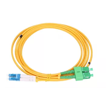 Extralink Patchkabel SC/APC-LC/UPC Single Mode Duplex G652D 3mm 1m