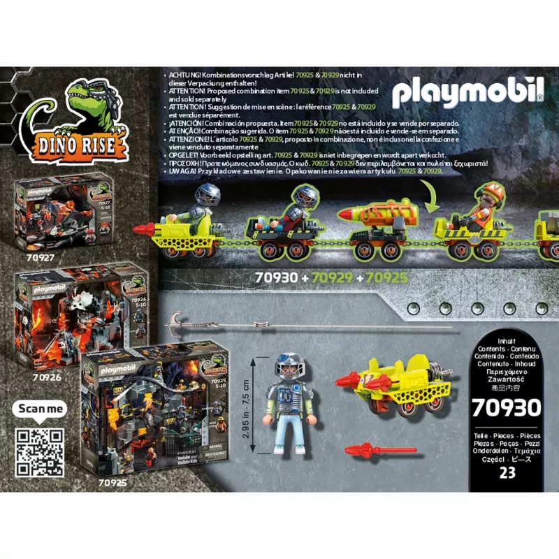 Set DINO Rise 70930 Mine Cruiser