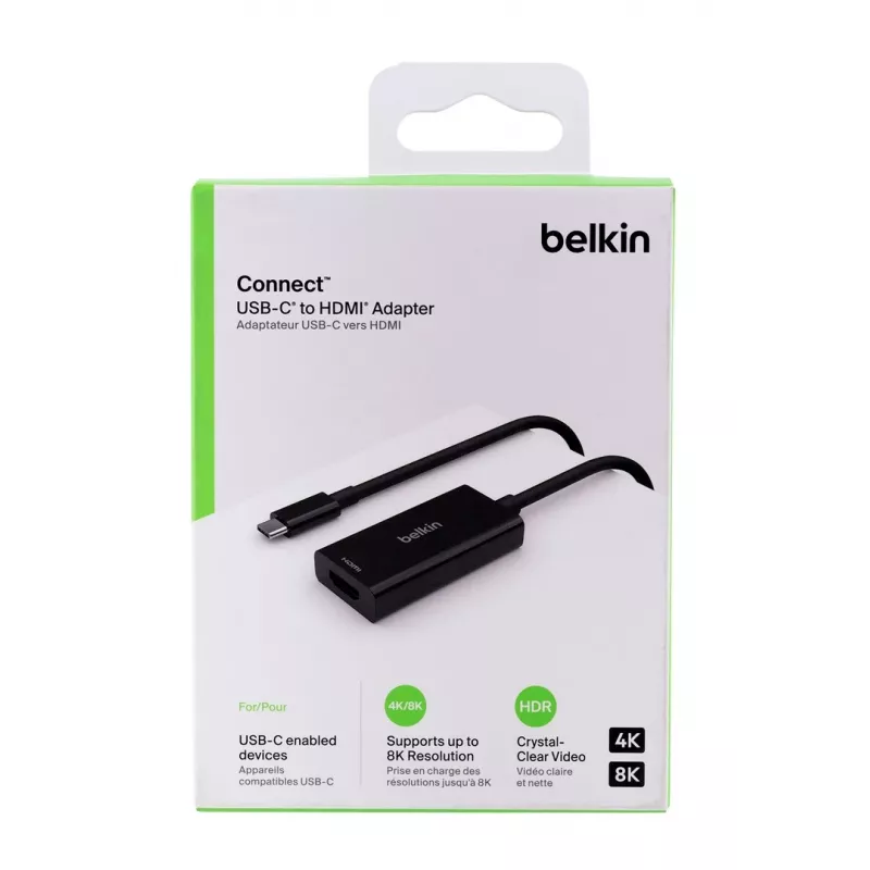 Belkin AVC013BTBK Videokabel-Adapter HDMI Typ A (Standard) USB Typ-C Schwarz