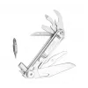 Multitool AZYMUT H2038B — 8-tools Edelstahl kompakt EDC, 173 mm, 125 g, mit Holster und Bitsatz