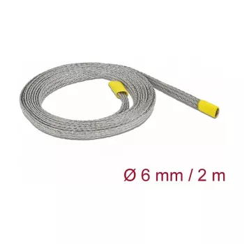 Kabel-Schutzschlauch DeLOCK 20787 Grau