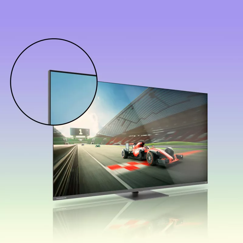 TV Set | THOMSON | 43 inch | 4K Ultra HD | 3840 x 2160 Pixel | Flach | 16:9 | QLED Pro | 43QG7C04