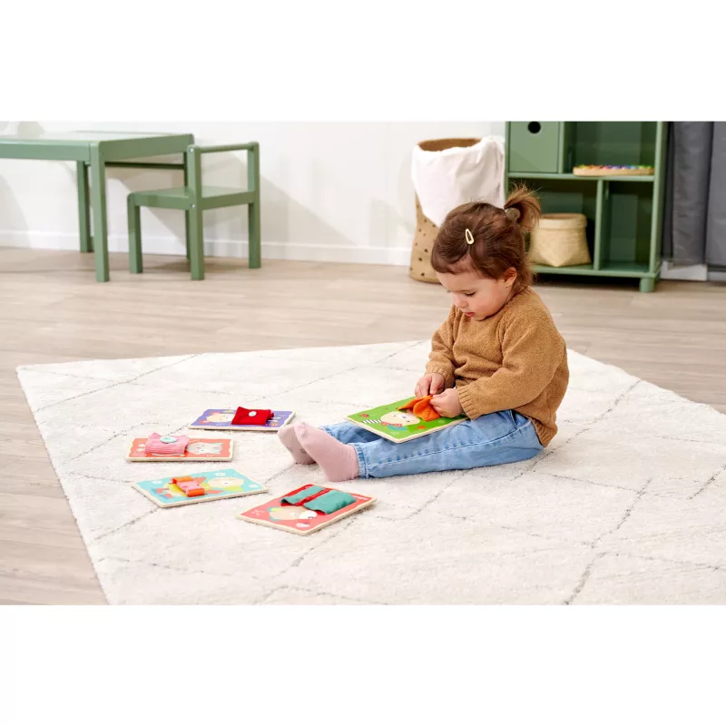 Lernbretter Textil, Geschicklichkeitsspiel 10 Teile