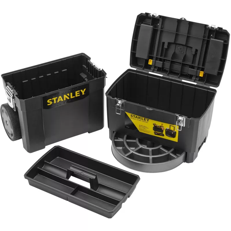Stanley 1-93-968 Servante Carbone, Schwarz, 47 x 63 x 30 cm