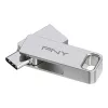 USB-Stick PNY 128 GB USB Typ-A USB Typ-C DUO LINK