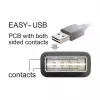 USB-Kabel DeLOCK 83854 USB 2.0 3m USB A Micro-USB B Schwarz