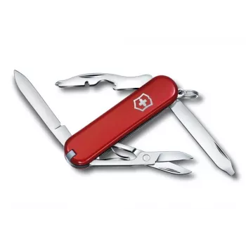 Multitool-Messer Victorinox Rambler Clip-Point-Klinge 5,8 cm Rot