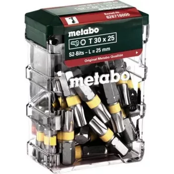 Schraubendreher-Bitsatz Metabo SP T30 25 mm, 25 Stück