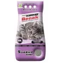 Klumpstreu Super Benek Standard Lavendel 10 l – Bentonit, parfümiert, graue Körner