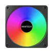 Montech GF120R V2 ARGB Computergehäuse-Lüftermodul 12 cm Schwarz 1 Stk.
