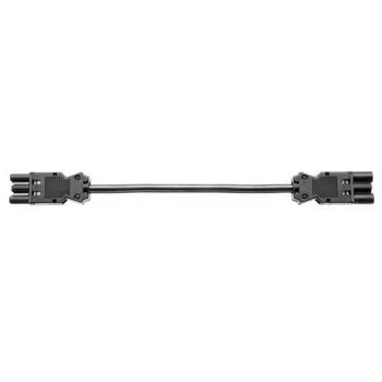 Stromkabel Bachmann 375.082 Schwarz 2 m