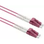 ROLINE Glasfaserkabel 50/125µm OM4 - LC/LC - stahlverstärkt - LSOH - violett - 20 m