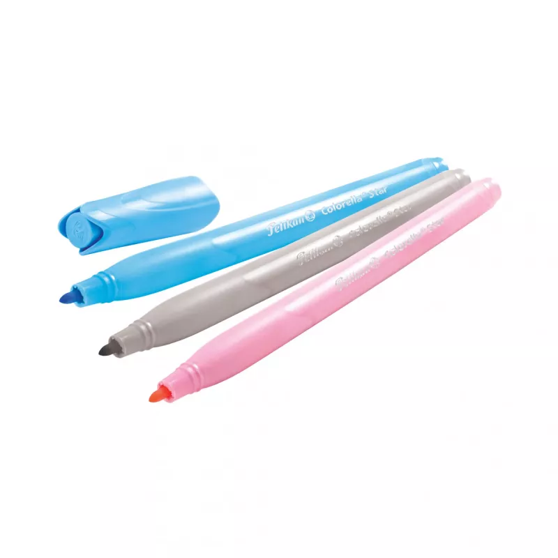 Pelikan 822336 - 30 Farben - gemischte Farben - Rundspitze - 0,6 mm - gemischte Farben - Tinte auf Wasserbasis (822336)