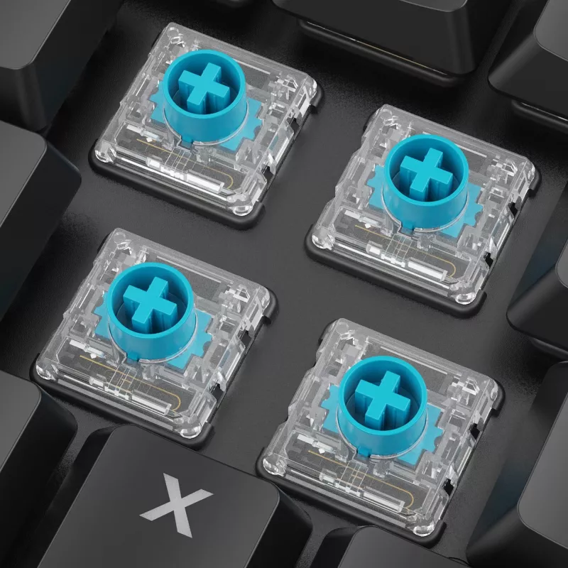 Sharkoon PureWriter W65 Tastatur Gaming RF Wireless QWERTZ Deutsch Schwarz