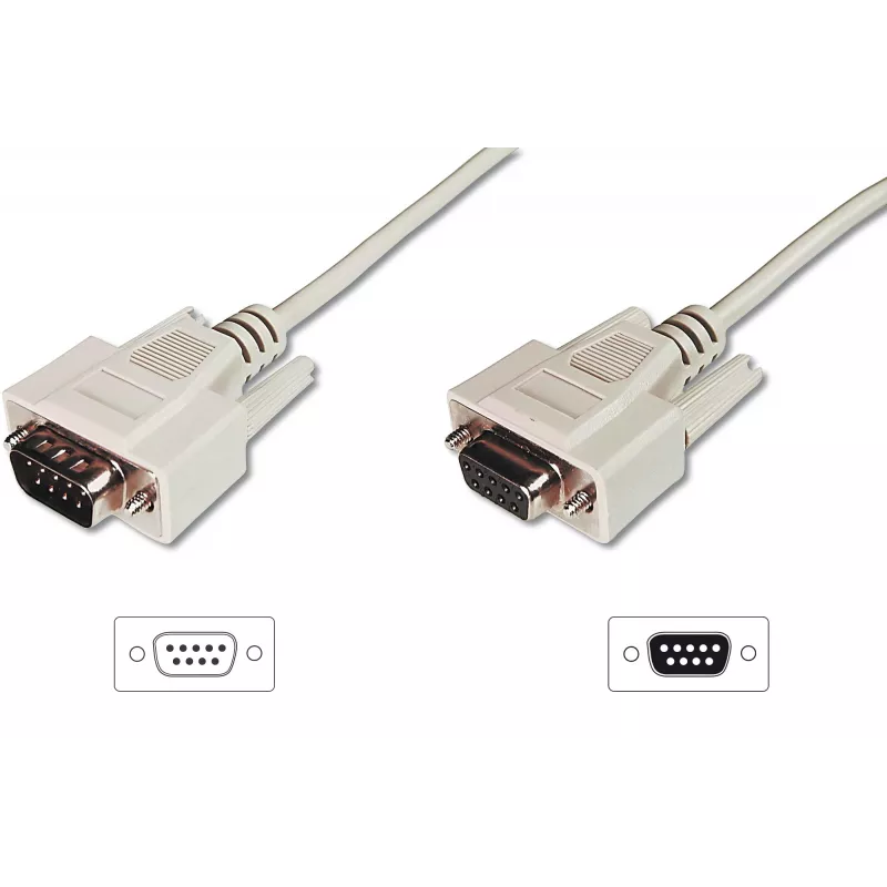 Serielles Kabel ASSMANN Electronic D-Sub9 2,0 m