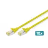 Digitus DK-1644-A-020-Y-10 Ethernet-Patchkabel Gelb