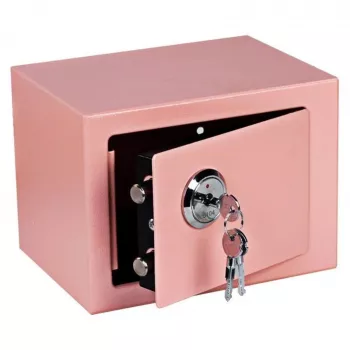 Extralink Home | Haussafe | Büro, Schlüsseltresor, Sicherheitssafe, Pink, S-404