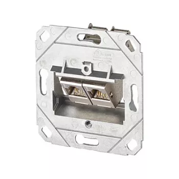 METZ CONNECT BTR IT CONNECT E-DAT Module 8/8(8) UP0 - Anschlussdose, Unterputz - RJ-45 X 2 (1309121200-E)