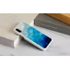 Smartphone-Hülle iKins für iPhone XS/S blue lake white