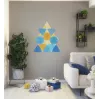 Dreieckige LED-Panelleuchten Nanoleaf NL47-0002TW-9PK — Set mit 9 RGB-Wandpaneelen, netzbetrieben, weiß