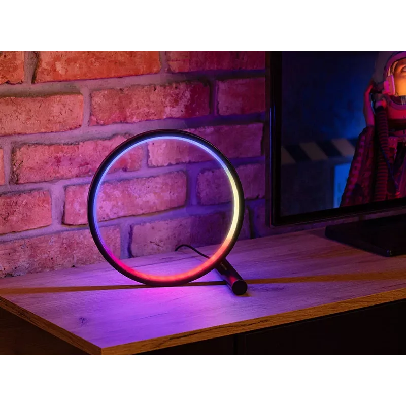 Tischleuchte TRACER Ambience Smart Circle LED RGB — dekorative intelligente LED-Kreis
