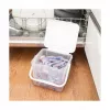 Behälter für Reinigungsflüssigkeiten Rotho Basic 4,5 l Modell 1770201100RP, transparenter Technopolymer mit Deckel und Aufhängeloch