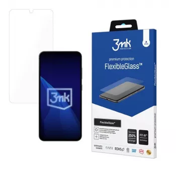 3MK Displayschutzfolie Galaxy S25+ transparent tropfsicher kratzfest